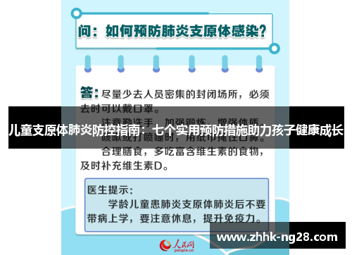 儿童支原体肺炎防控指南：七个实用预防措施助力孩子健康成长